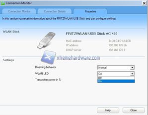FRIZWLAN Stick AC 430 pannello 5
